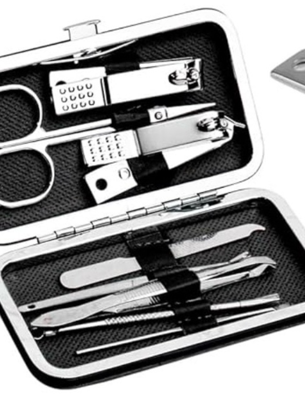 Facial, Manicure, & Grooming 8-Piece Kit Qty1 NWOT for travel, purse, car, gift - Picture 2 of 5
